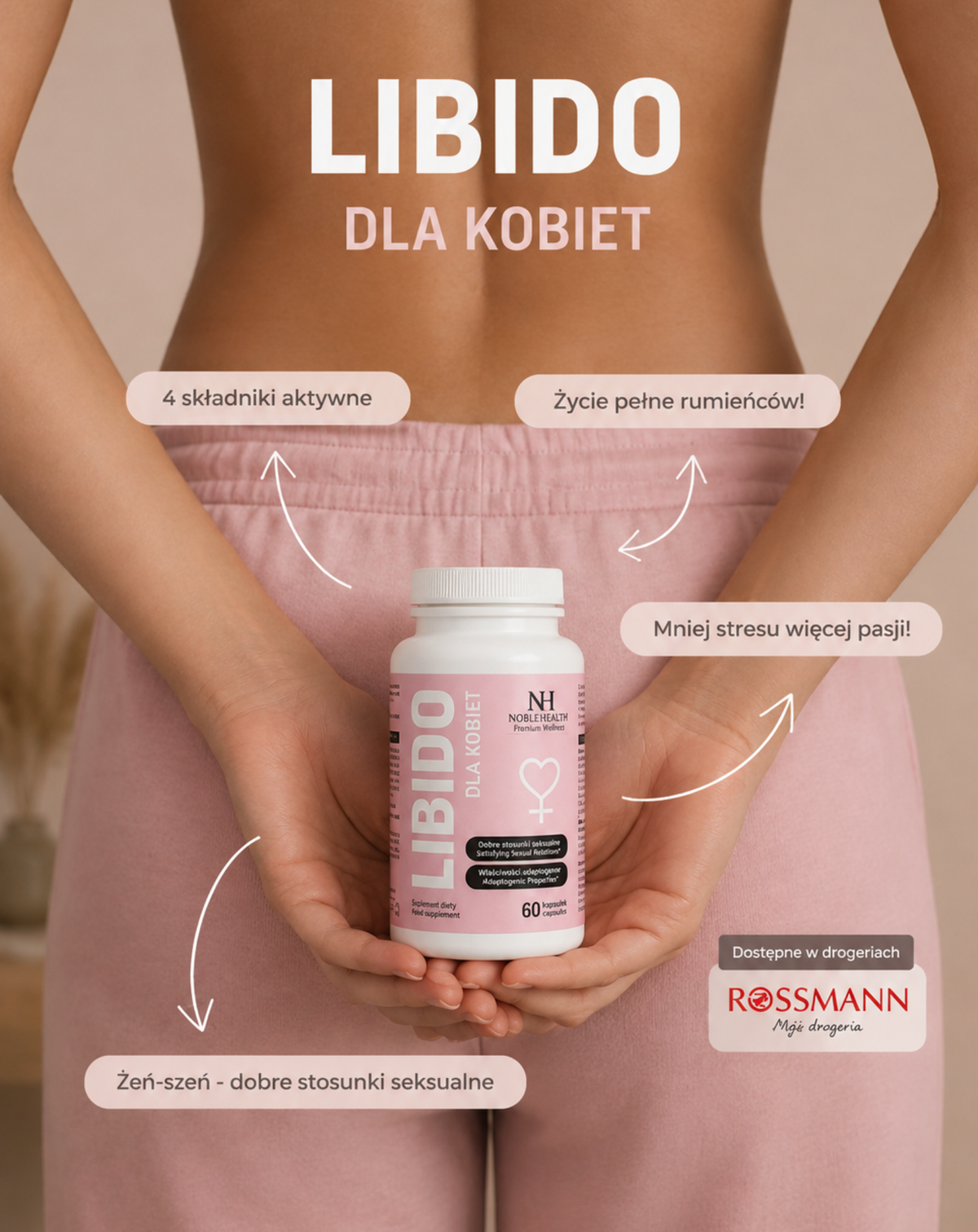 Libido für Frauen – Koreanischer Ginseng in Kapseln für gute sexuelle Beziehungen